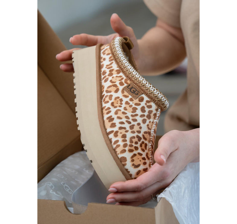 UGG Women's Tazz Plains Felicity Leopard Jasmine - Hemen Kargoda