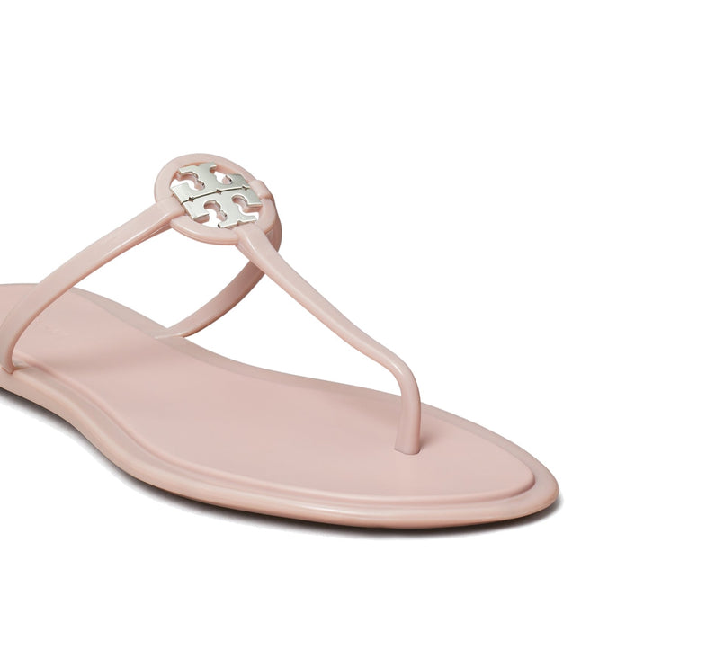 Tory Burch Women's Mini Miller Jelly Sandal Meadowsweet/Silver