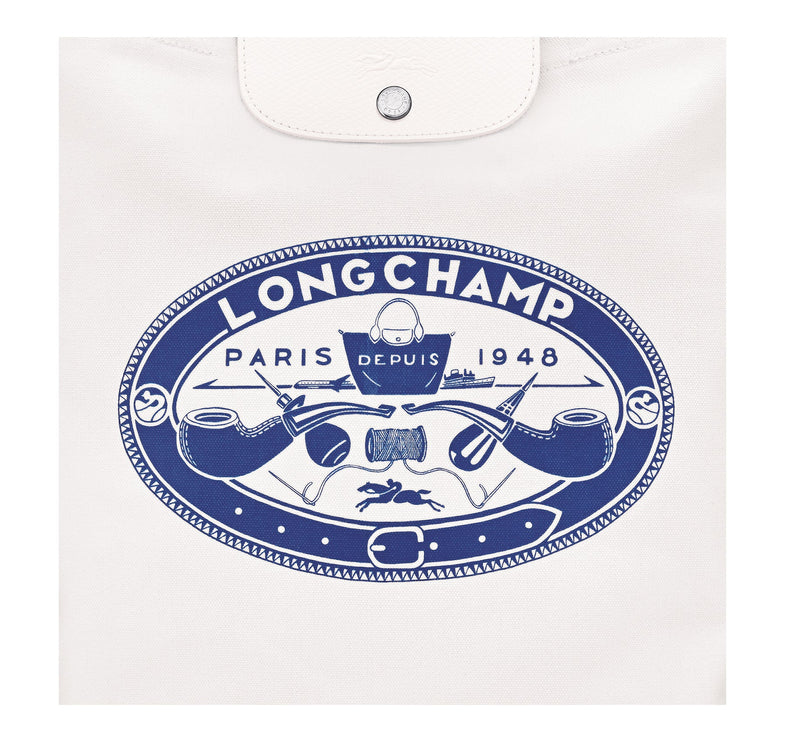 Longchamp Women's Le Pliage Collection M Tote Bag Ecru