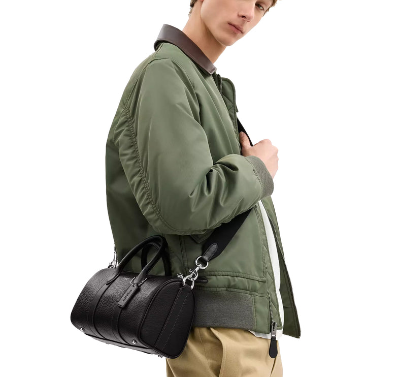 Coach Unisex Compass Bag 25 Black