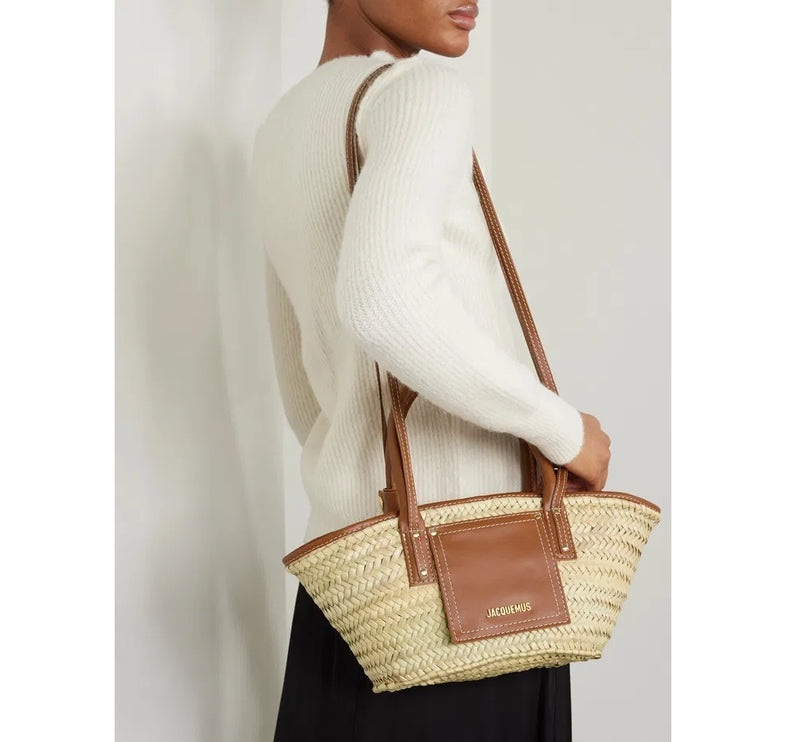 Jacquemus Women's The Small Soli Basket Light Brown