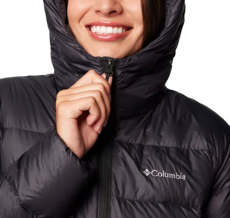Columbia Women's Harmony Falls Hooded Down Jacket Black