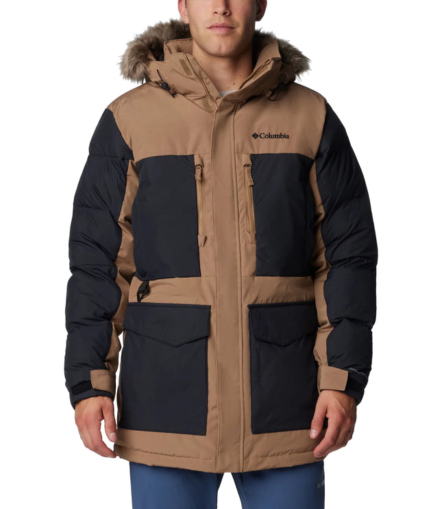 Columbia Men's Marquam Peak Fusion II Hooded Parka Delta/Black