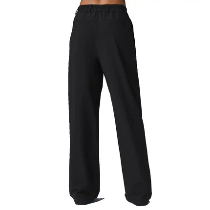 alo Women's High-Waist Pursuit Trouser (Long) Black