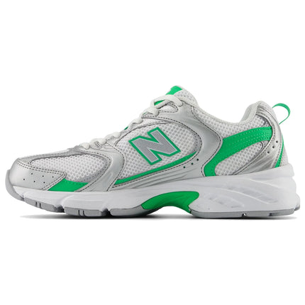 New Balance 530 Silver Metallic/Green Apple U530APL