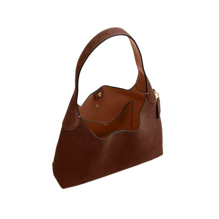 Coach Women's Brooklyn Shoulder Bag 34 Brass/Warm Brown