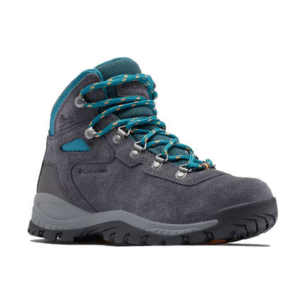 Columbia Women’s Newton Ridge Plus Waterproof Amped Hiking Boot Shark/River Blue