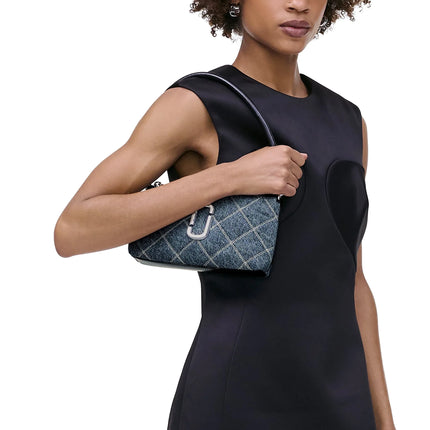 Marc Jacobs Women's The Quilted Denim Snapshot Blue