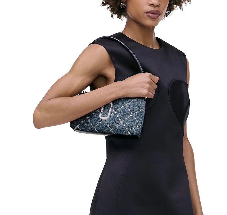 Marc Jacobs Women's The Quilted Denim Snapshot Blue