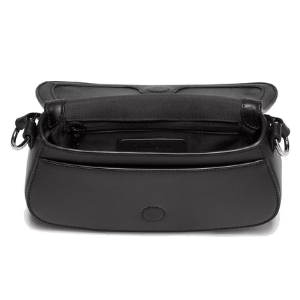 lululemon Unisex Leather Alternative Mini Bag 1.2L Black/Silver