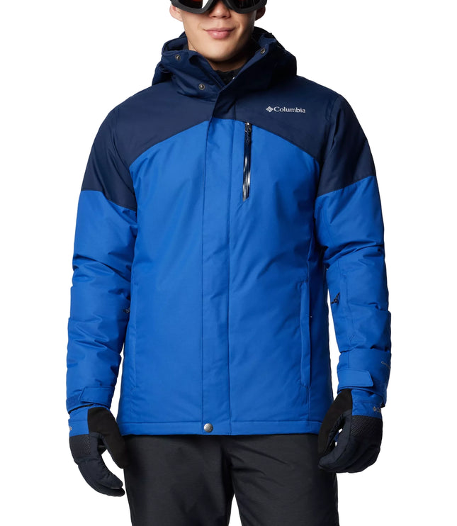 Columbia Men's Last Tracks II Jacket Mountain Blue/Collegiate Navy