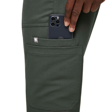 FIGS Men's Cairo Cargo Scrub Pants Moss