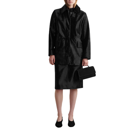 COS Women's Gallery Clutch Bag Black