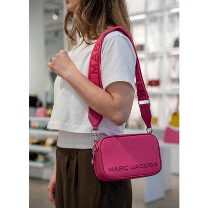 Marc Jacobs Women's Flash Leather Crossbody Bag Pink