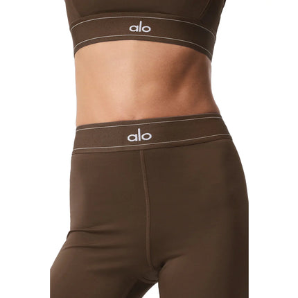 alo Women's Airlift High-Waist Suit Up Legging Espresso