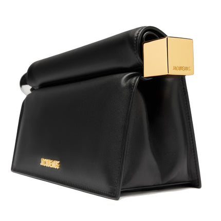 Jacquemus Women's The Rond Carré Clutch Black