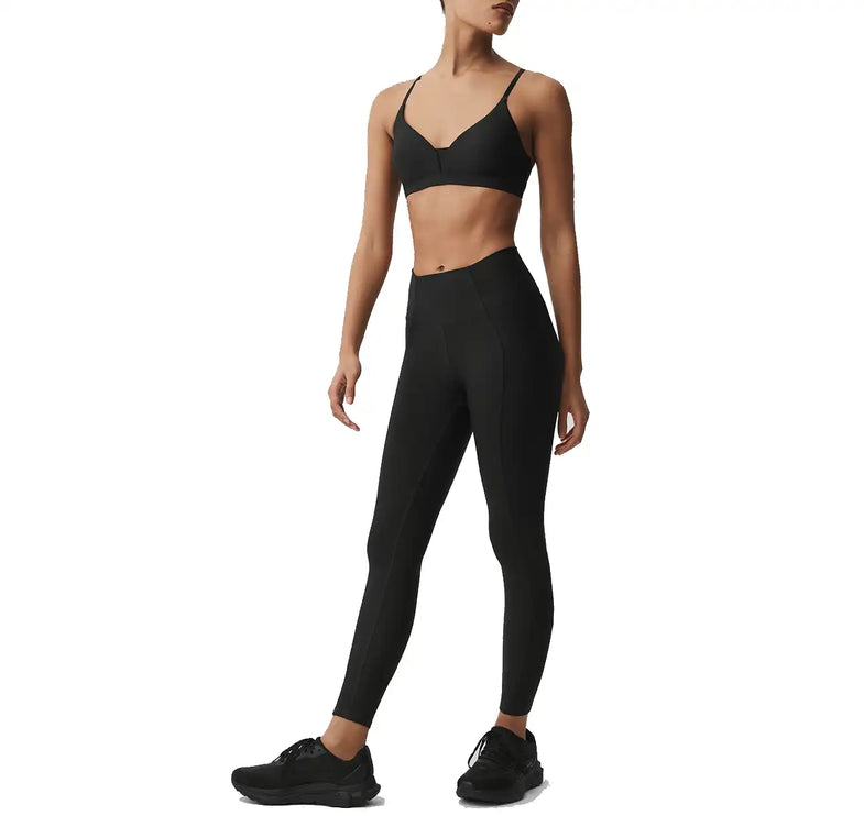 alo Women's Airlift High-Waist 7/8 Fine Line Legging Black