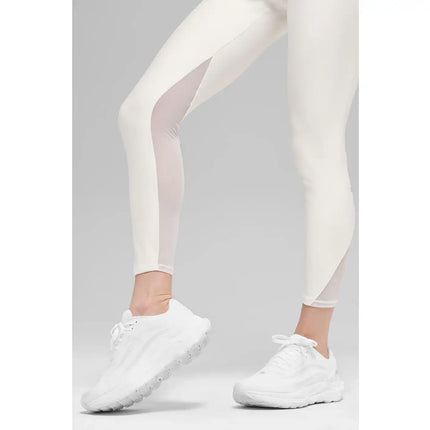 alo Women's Airlift High-Waist 7/8 Rebel Legging Ivory