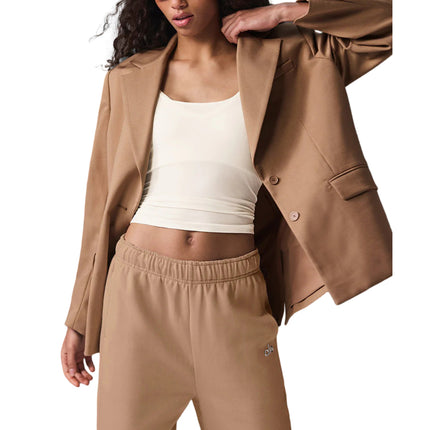 alo Women's First Class Blazer Toasted Almond