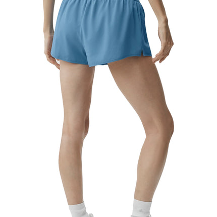alo Women's Full Stride Micro Running Short California Blue