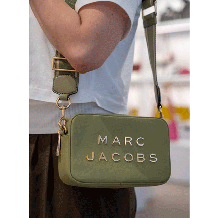 Marc Jacobs Women's Flash Leather Crossbody Bag Green