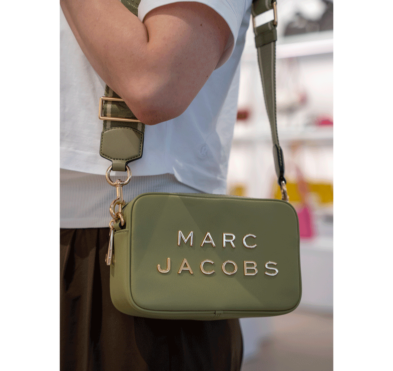Marc Jacobs Women's Flash Leather Crossbody Bag Green