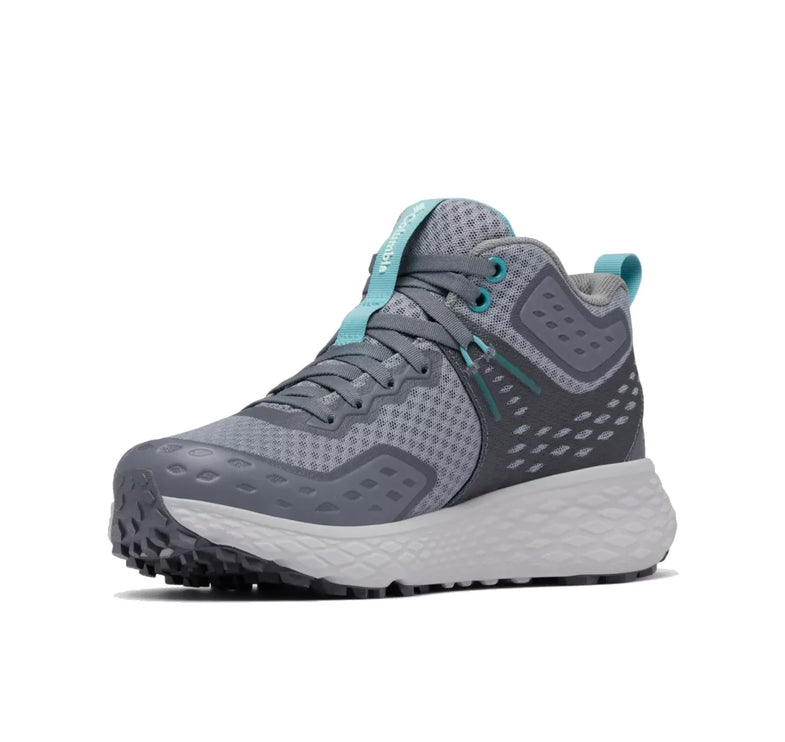 Columbia Women's Konos TRS OutDry Mid Shoe Ti Grey Steel/Teal