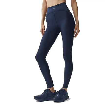 alo Women's Airlift High-Waist Top-Notch Legging Navy