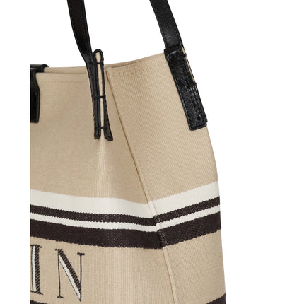 Balmain Women's Medium Release Shopper Bag Beige