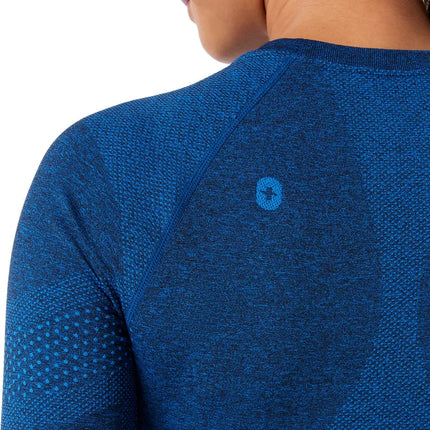 FIGS Women's Salta Seamless Longsleeve Underscrub Royal Blue