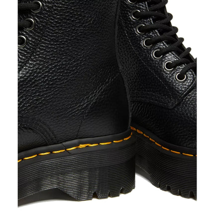Dr. Martens Unisex Sinclair Millet Nappa Leather Platform Boots Black