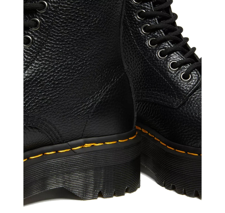 Dr. Martens Unisex Sinclair Millet Nappa Leather Platform Boots Black