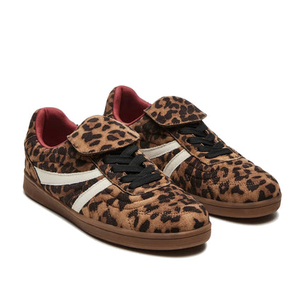 Steve Madden Women's Madrid-X Leopard Low-Top Sneakers Leopard