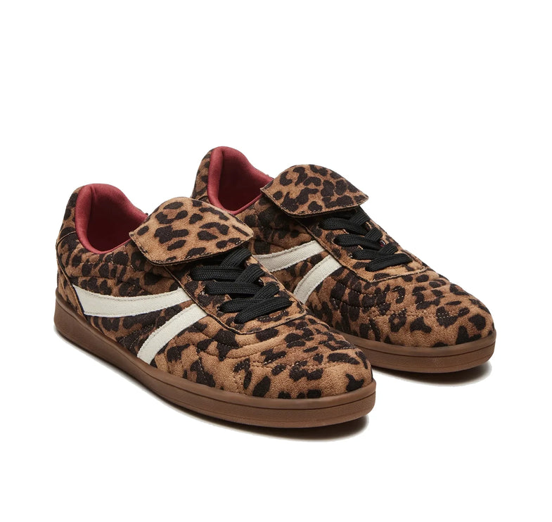 Steve Madden Women's Madrid-X Leopard Low-Top Sneakers Leopard