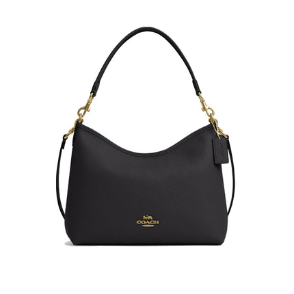 Coach Women's Laurel Shoulder Bag Gold/Black