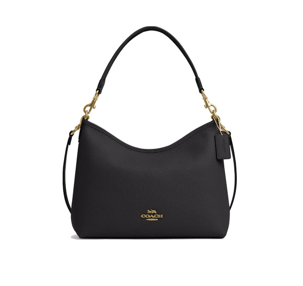 Coach Women's Laurel Shoulder Bag Gold/Black