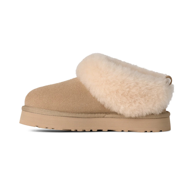 UGG Tazzelle çocuk terliği, hardal rengi (mustard seed) süet