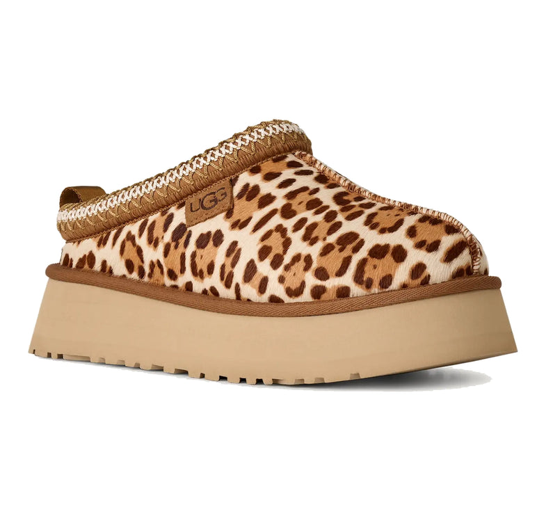 UGG Tazz II kadın terliği, leopar süet