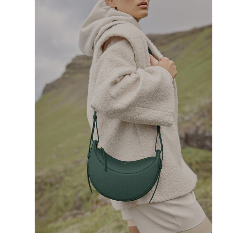 Polène Women's Numéro Dix Edition Textured Green