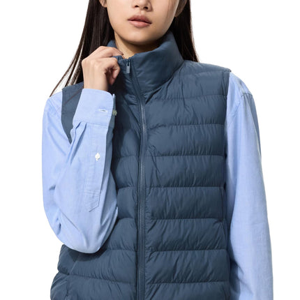 Uniqlo Women's Pufftech Vest 67 Blue