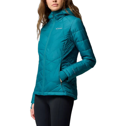 Columbia Women's Heavenly Hooded Jacket River Blue
