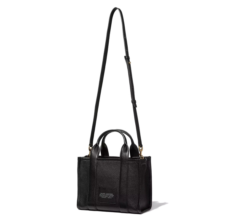 Marc Jacobs Women's The Leather Small Tote Bag Black