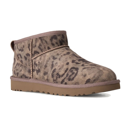 UGG Women's Classic Ultra Mini Spotted Chestnut