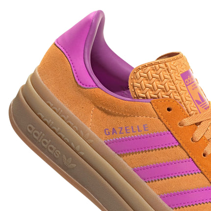 Adidas Women's Gazelle Bold Flash Orange/Purple Burst/Crew Orange JS3895