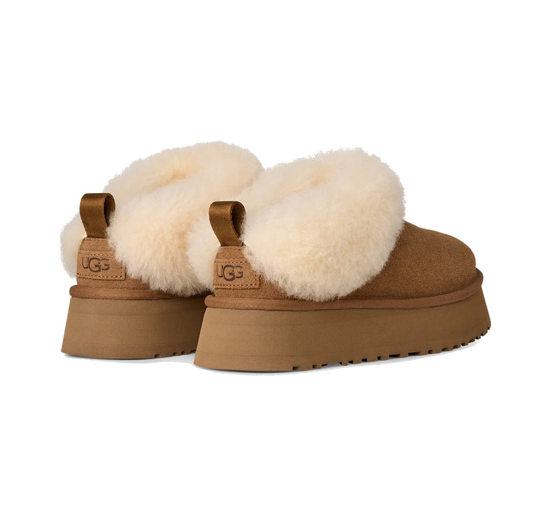 UGG Tazzelle kadın terliği, kahverengi (chestnut) süet