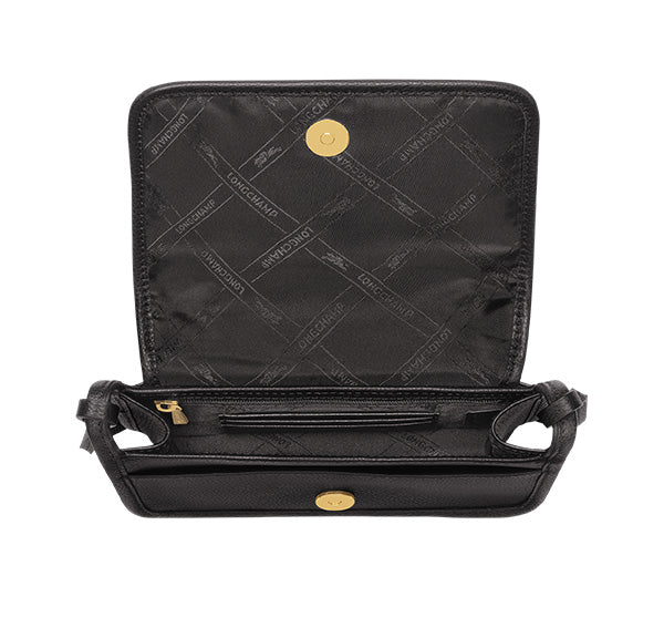 Longchamp Women's Le Foulonné XS Clutch Black