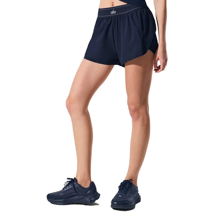 alo Women's Match Point Short Navy