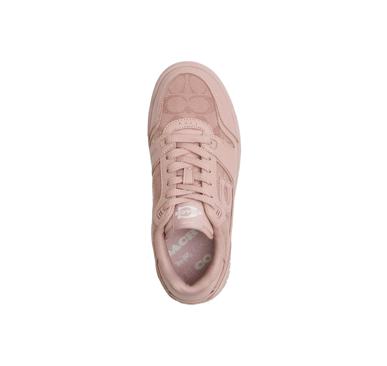 Coach Women's Soho Sneaker With Signature Jacquard Canvas Carnation