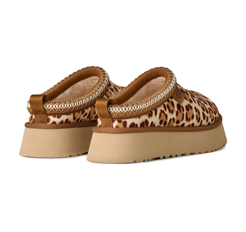 UGG Tazz II kadın terliği, leopar süet