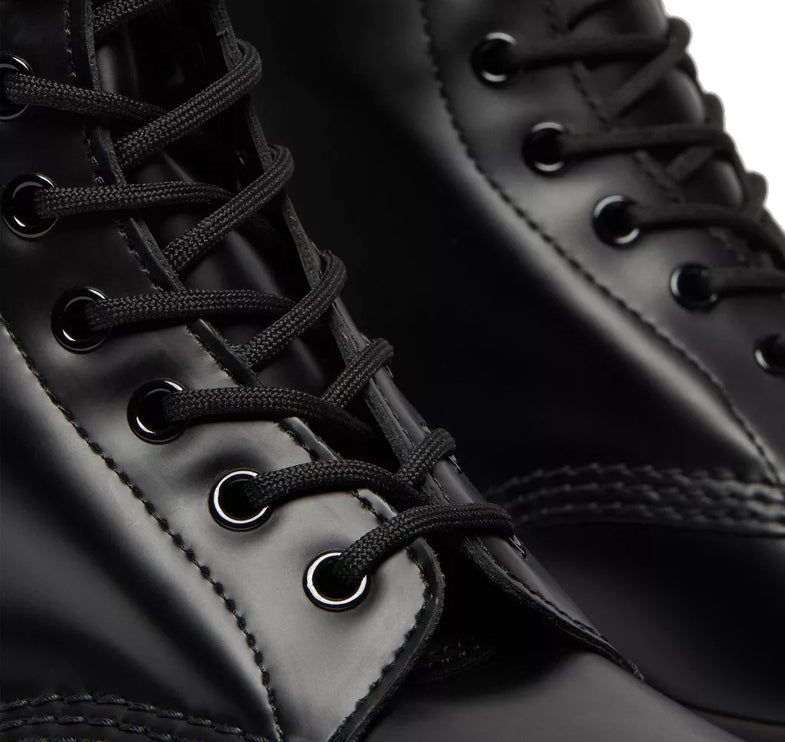 Dr. Martens Unisex 1490 Smooth Leather Mid Calf Boots Black